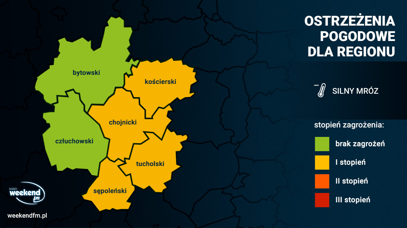 Lokalnie spadnie nawet p&oacute;ł metra śniegu. IMGW wydał pomarańczowe i ż&oacute;łte alerty dla naszego regionu