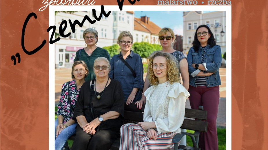 Wernisaż w Tucholskim Ośrodku Kultury. Na wystawie prace siedmiu tucholskich artystek