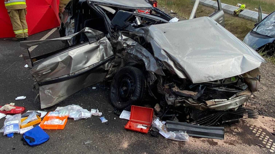 Zderzyły się trzy samochody, a oskarżony został kierowca czwartego. Sprawa wypadku na obwodnicy Brzezia sprzed 2,5 roku trafiła do sądu
