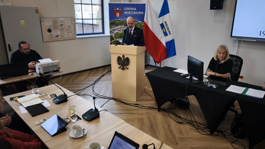 Rekordowo niskie zadłużenie zakłada na koniec 2026 roku budżet gminy Więcbork