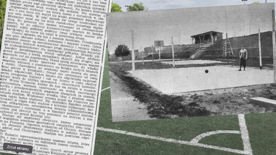 Opowiem Ci historię, odcinek 202. Gdzie ćwiczyli chojniccy sportowcy w okresie międzywojennym?