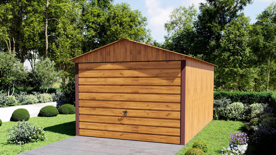 Tanie garaże blaszane od Cstal - Szybki montaż i Transport