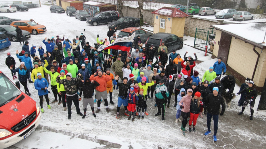 Ponad 100 osób na trasie Biegu Noworocznego w Chojnicach. Dużo satysfakcji, adrenalina FOTO