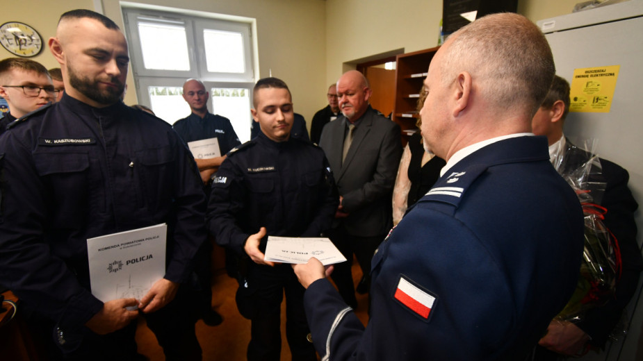 Zmiany organizacyjne w strukturach policji w powiecie kościerskim. Posterunek w Liniewie stał się całodobowym komisariatem
