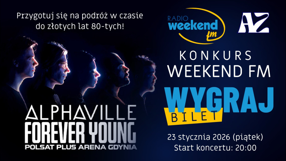 Weekend na koncercie. Wygraj podwójne zaproszenie na koncert Alphaville!