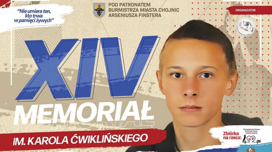 Są ostatnie wolne miejsca w Memoriale Karola Ćwiklińskiego. Charytatywny turniej futsalowy odbędzie się w lutym w Chojnicach