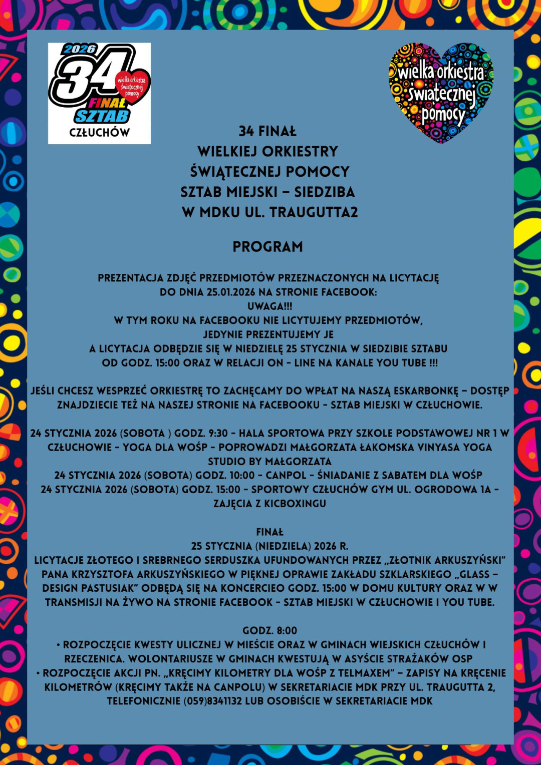 Dwa dni orkiestrowego grania w Człuchowie. Będzie śniadanie w Canpolu oraz szereg wydarzeń w Człuchowie (ROZMOWA)