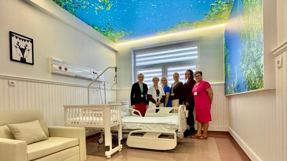 Oddział położniczy kościerskiego szpitala przechodzi metamorfozę. Do użytku oddano tu wyremontowaną salę poporodową