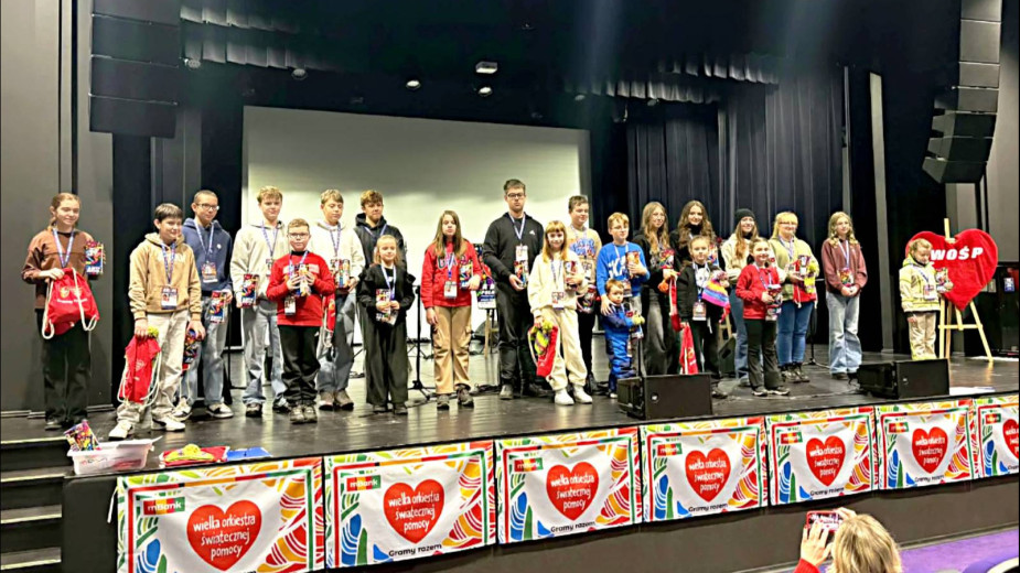 Na ulicach Sępólna Krajeńskiego już od rana można spotkać wolontariuszy WOŚP. Będzie się działo dużo i głośno aż do wieczora ROZMOWA