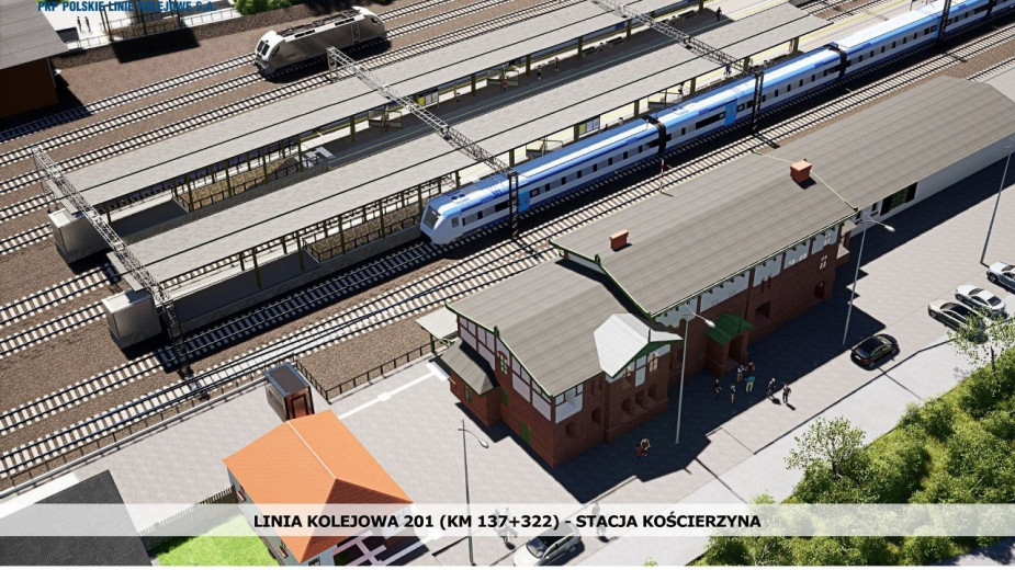 Rozpoczęły się pierwsze prace przy budowie przejścia podziemnego na stacji kolejowej w Kościerzynie. Połączy ulicę Dworcową oraz Towarową