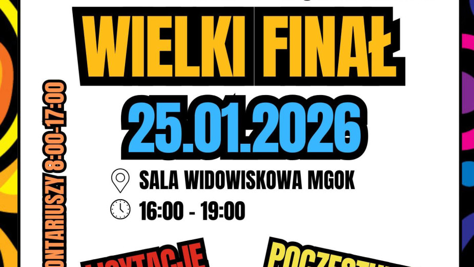 W Więcborku finał Wielkiej Orkiestry Świątecznej Pomocy rozpoczyna się już w sobotę 24.01 