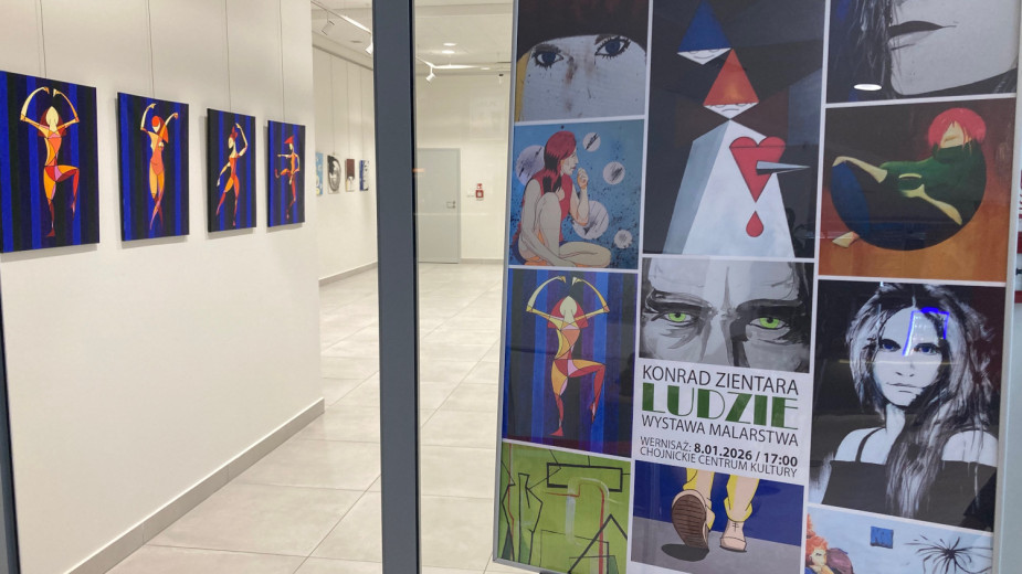 W Chojnickim Centrum Kultury można w ten weekend 24-25.01 obejrzeć jednocześnie kilka wystaw