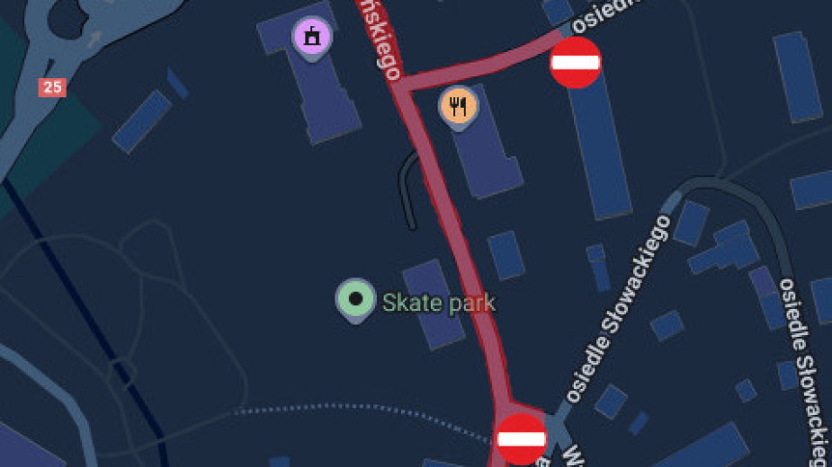 Władze Sępólna Krajeńskiego wprowadzają dziś 15.01 zmianę organizacji ruchu w okolicach Centrum Kultury i Sztuki