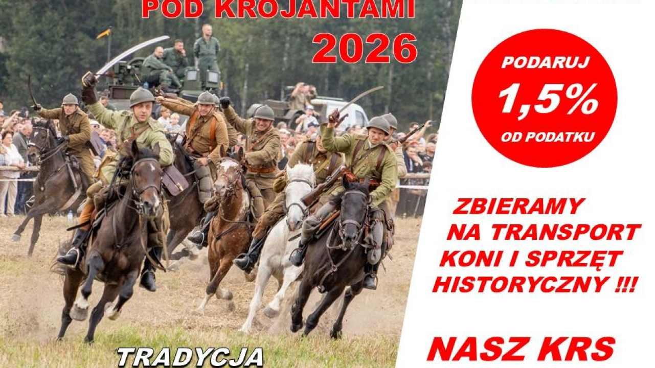 Polski Klub Kawaleryjski nie składa broni. Będzie zbierać pieniądze na to, żeby szarża pod Krojantami mogła się odbyć także w tym roku
