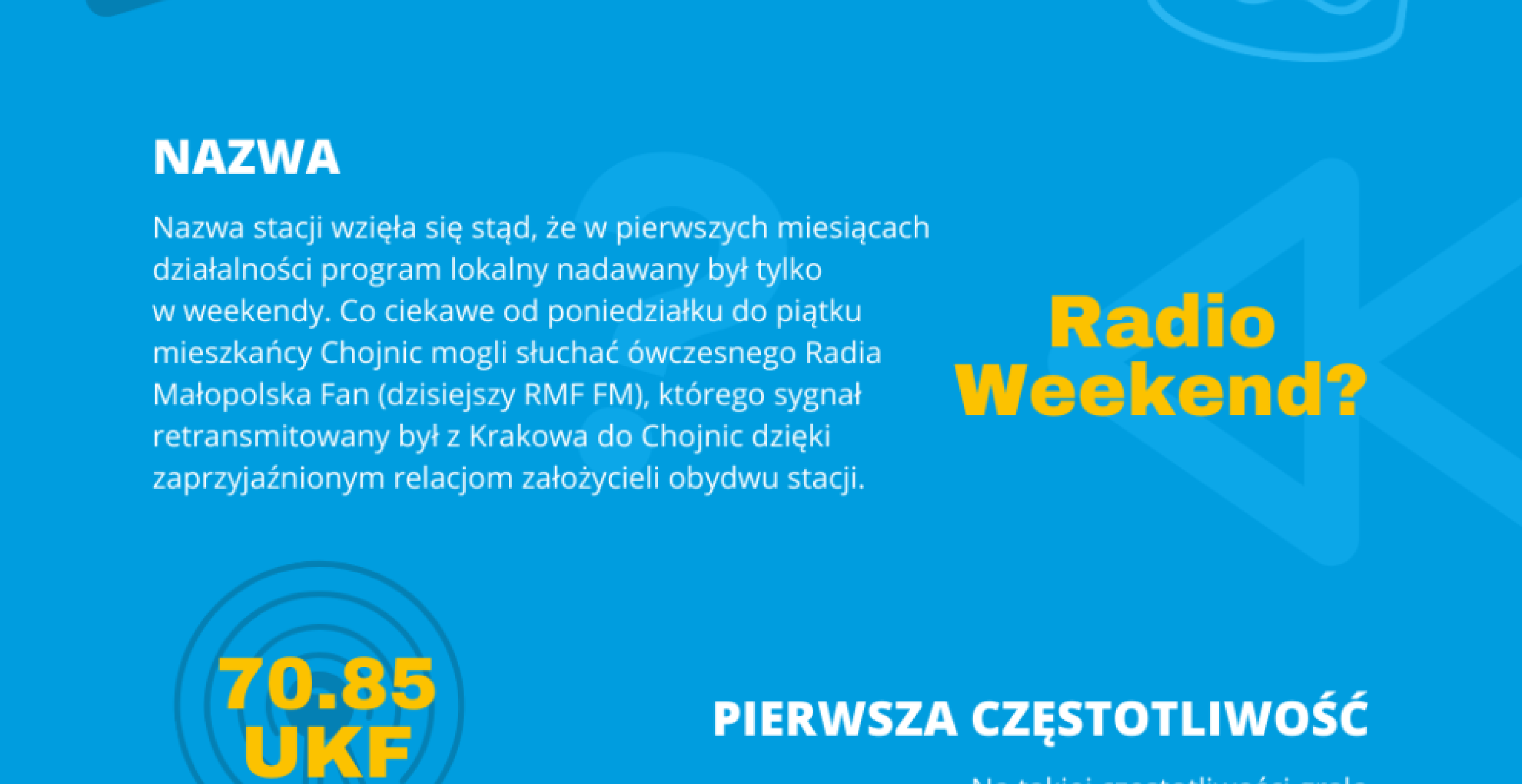 Radio to Wy. Radio to Słuchacze. Dziś Światowy Dzień Radia. Dziękujemy, że jesteście z nami!