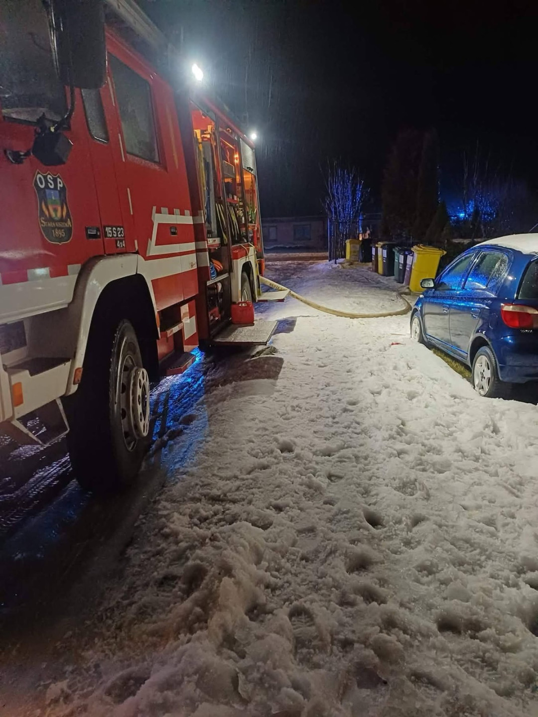 Tragiczny pożar w budynku wielorodzinnym, w miejscowości G&oacute;ra, w gminie Stara Kiszewa. Nie żyje mężczyzna (AKTUALIZACJA)