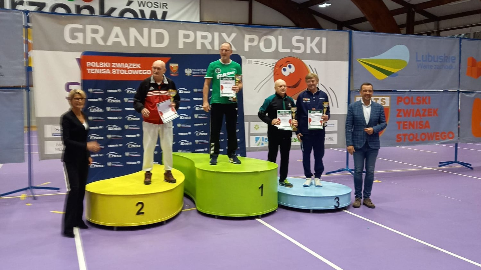 Leszek Jodaniewski z Człuchowa wygrał turniej Grand Prix Polski Masters w Tenisie Stołowym. Przed nim Mistrzostwa Świata 