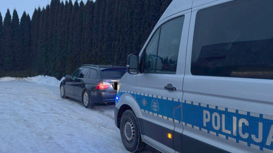 Młody kierowca bmw driftował na ulicy Bytowskiej w Chojnicach. Dostał za to spory mandat