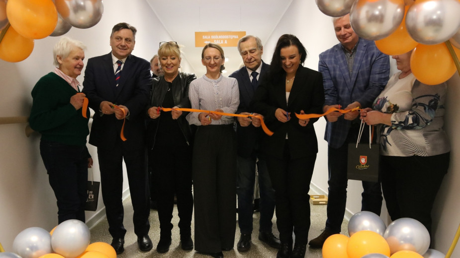 Klub Senior w Człuchowie oficjalnie otwarty. Projekty przy starzejącym się coraz bardziej społeczeństwie są potrzebne FOTO