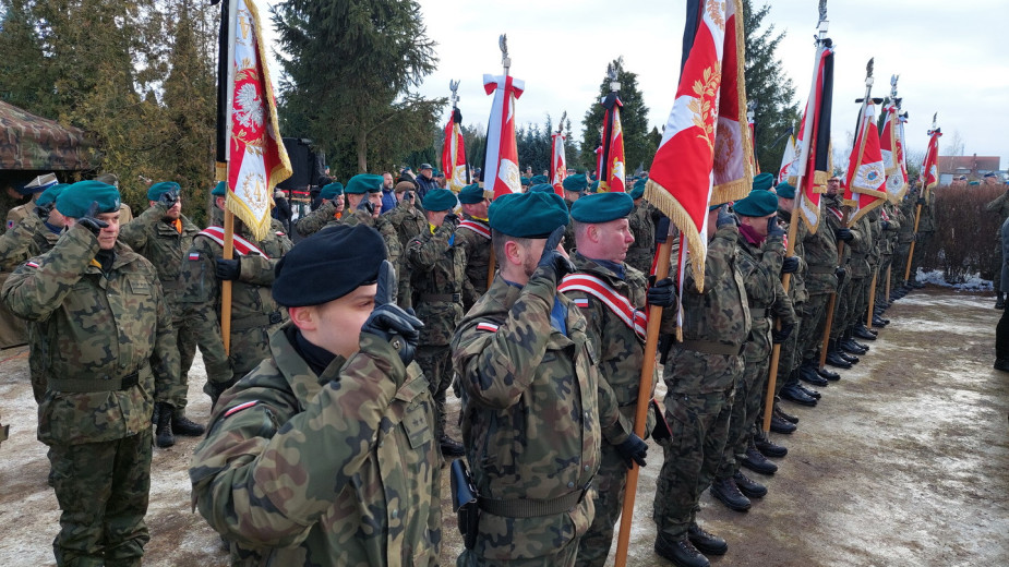 W Sępólnie Krajeńskim odbyły się dzisiaj 19.02 uroczystości pogrzebowe generała brygady Piotra Wagnera FOTO
