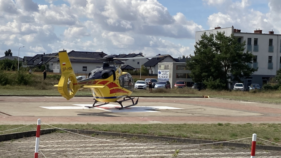 Przyszpitalne lądowisko w Chojnicach przejdzie modernizację i przebudowę. Szpital złożył wniosek i zdobył pieniądze