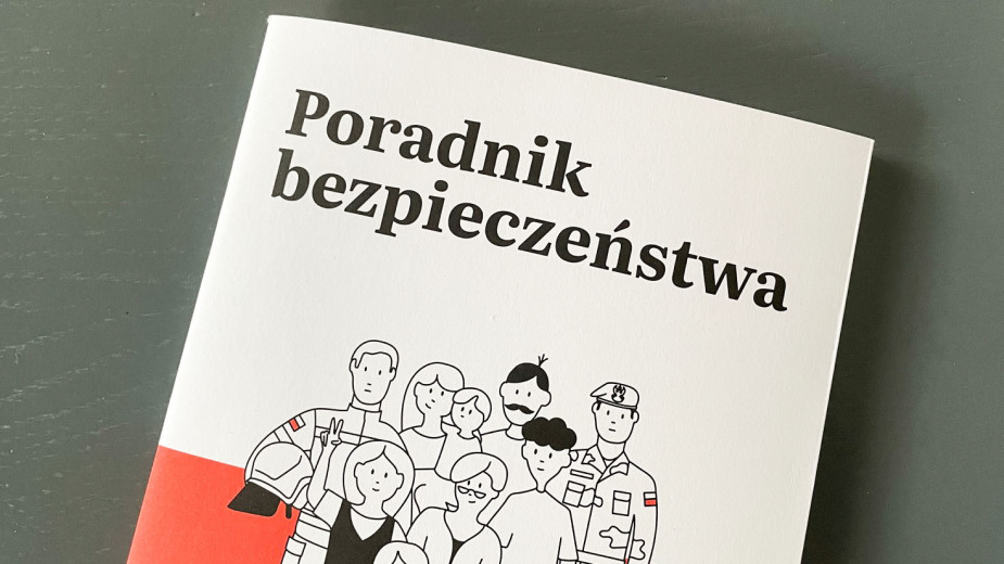 Apele z Tucholi. Starostwo Powiatowe namawia do przeczytania rządowego Poradnika bezpieczeństwa