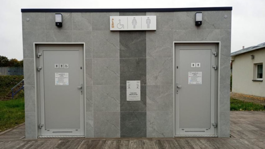 Przy targowisku w Czersku stanie nowoczesna toaleta. Będzie gotowa do połowy tego roku