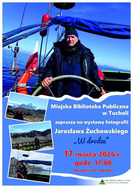 Wystawa w Miejskiej Bibliotece Publicznej w Tucholi. Swoje zdjęcia pokaże tu dziś (17.03) Jarosław Żuchowski