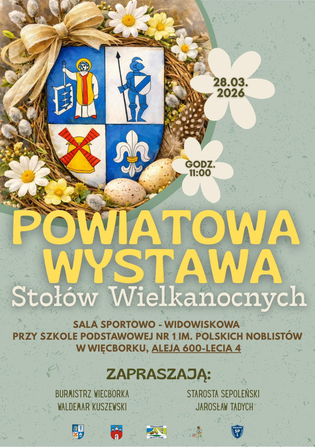 W Więcborku odbędzie się dziś (28.03) doroczna powiatowa wystawa stoł&oacute;w wielkanocnych