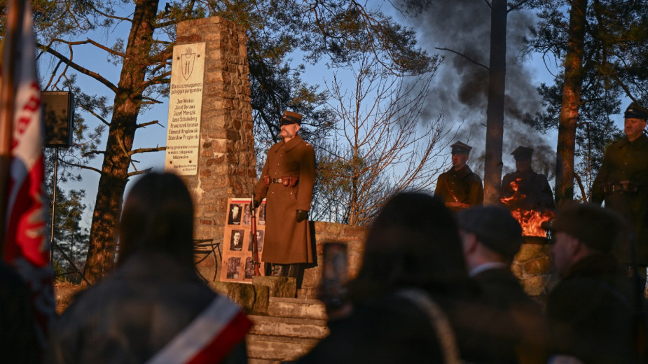 Władze i mieszkańcy gminy Brusy uczcili partyzantów poległych pod Męcikałem. Gościem honorowym była córka dowódcy