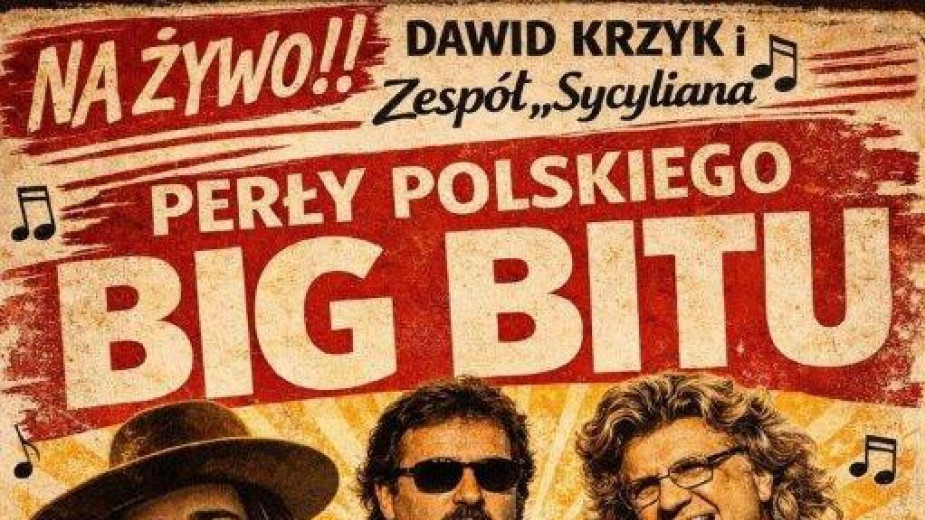 Miejsko - Gminny Ośrodek kultury w Kamieniu Krajeńskim zaprasza na koncert Perły polskiego BigBitu