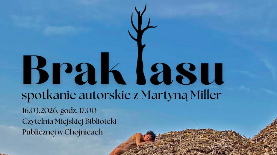 O krajobrazie po nawałnicy - dziś 16.03 w Miejskiej Bibliotece Publicznej w Chojnicach promocja książki Brak lasu