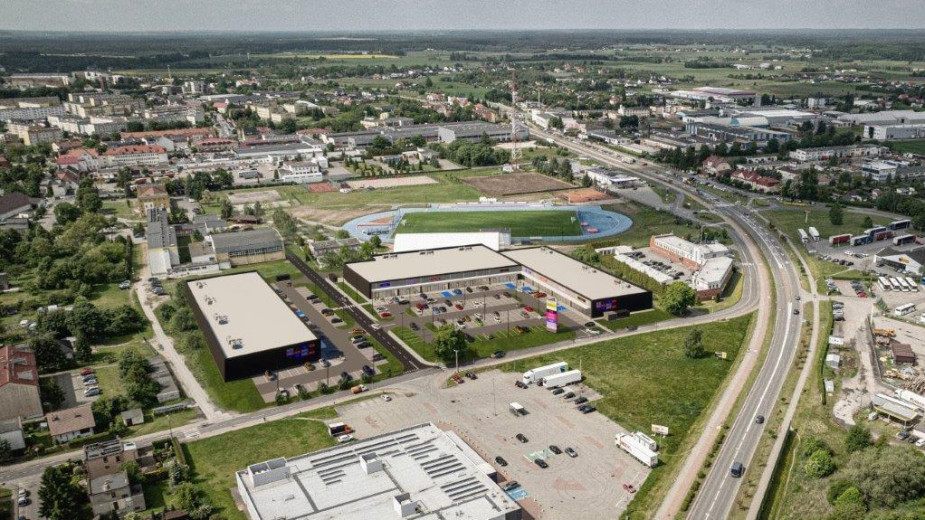 Miasto Człuchów podzieli się po połowie z inwestorem kosztami budowy drogi przy nowej galerii handlowej 