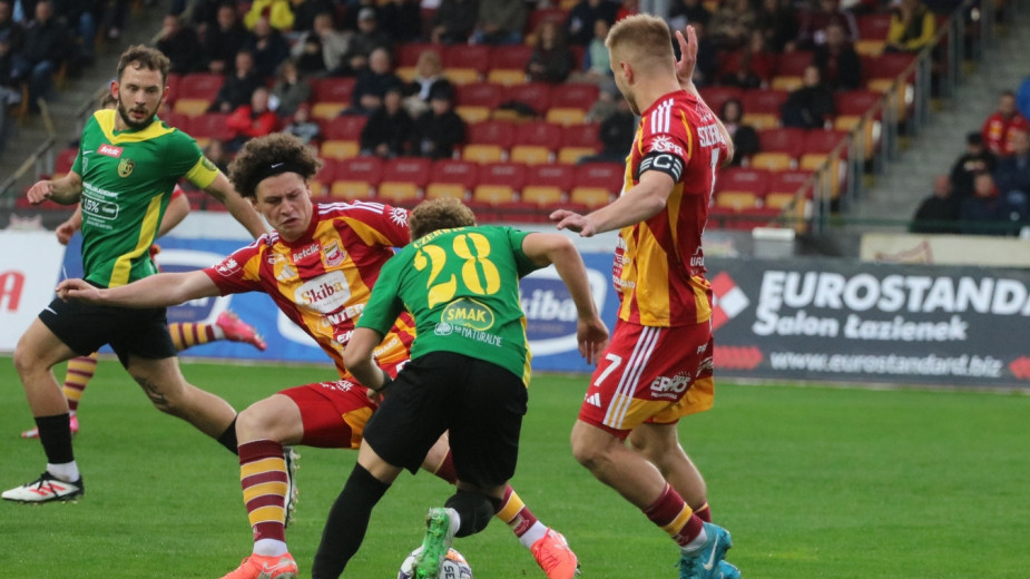 Zaplanowany na sobotę mecz Chojniczanki z GKS-em Jastrzębie prawdopodobnie się nie odbędzie