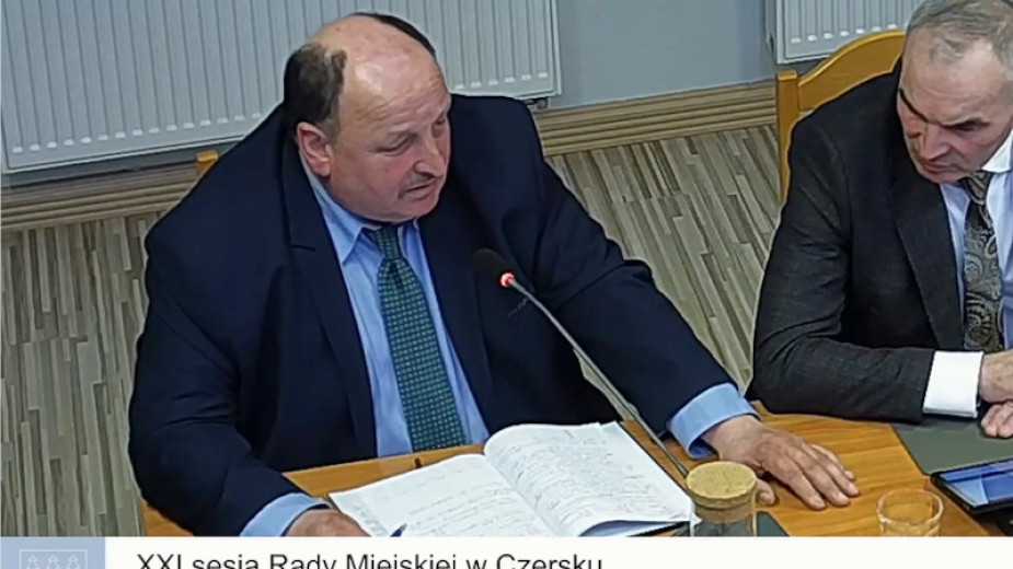 To bezzasadne usiłowanie wygaszenia mojego mandatu. Radny z Czerska zażądał odszkodowania za naruszenie dóbr osobistych