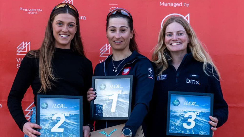 Magdalena Kwaśna z Chojnickiego Klubu Żeglarskiego wygrała Grand Prix Portugalii