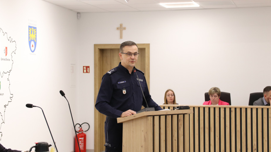 Komendant policji w Tucholi o bezpieczeństwie w powiecie. Jest bezpiecznie, ale odnotowano wzrost liczby kradzieży samochodów