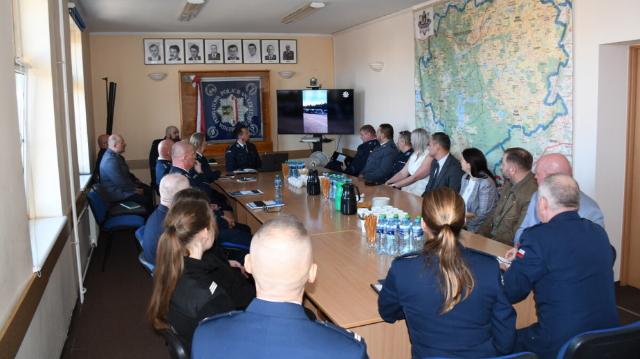 Mniej uciążliwych przestępstw i wypadków, więcej osób z narkotykami. Kościerska policja podsumowała ubiegły rok 