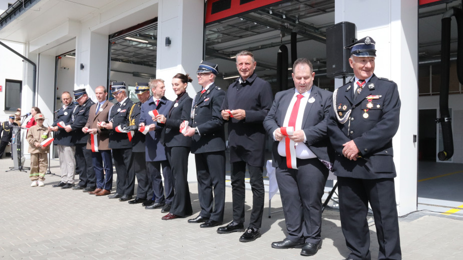 Jest większa i nowoczesna - w Brusach oficjalnie otwarto przebudowaną remizę Ochotniczej Straży Pożarnej FOTO