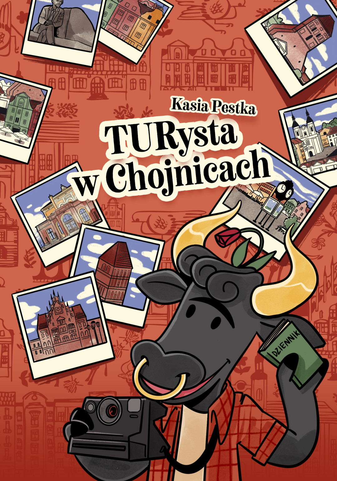 Nowość wydawnicza w Chojnicach: ilustrowany przewodnik dla najmłodszych, a w roli narratora tur z herbu miasta (ROZMOWA)