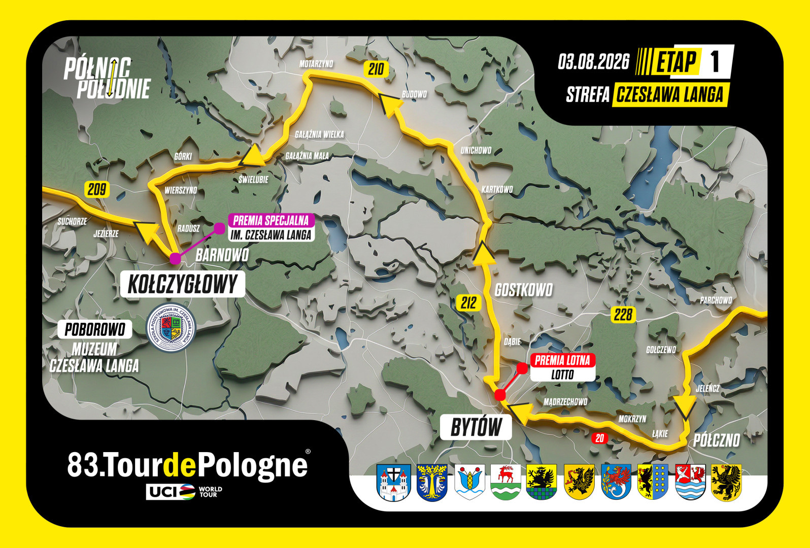 Tour de Pologne przejedzie przez miejsca ważne dla Czesława Langa. W Kołczygłowach poznaliśmy szczeg&oacute;ły specjalnej strefy jego imienia (FOTO, WIDEO)