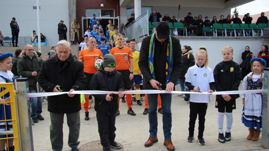 Powstała już większość kompleksu sportowego w Tuchomiu. Do ukończenia pozostaje hala Olimpia i mniejsza infrastruktura