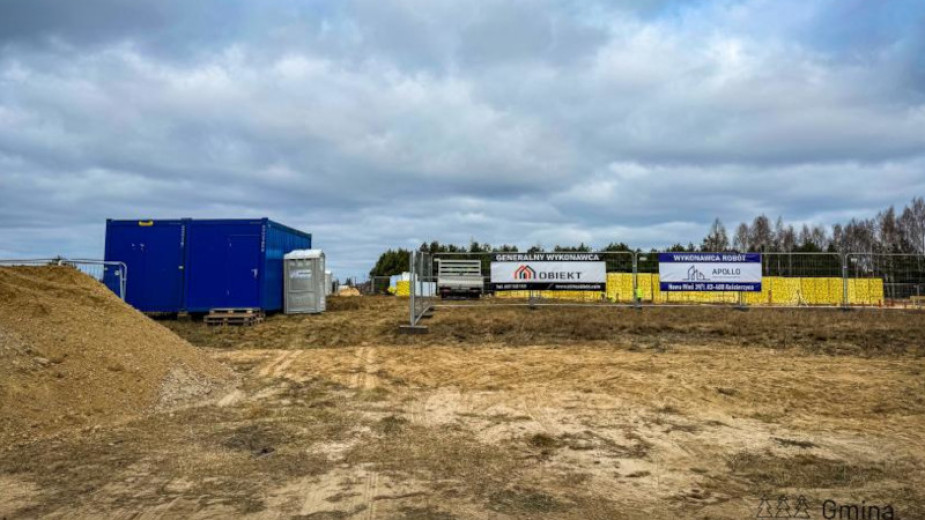 Rozpoczęła się budowa przedszkola i żłobka w Rytlu. Gmina Czersk stara się o przedłużenie terminu zakończenia inwestycji