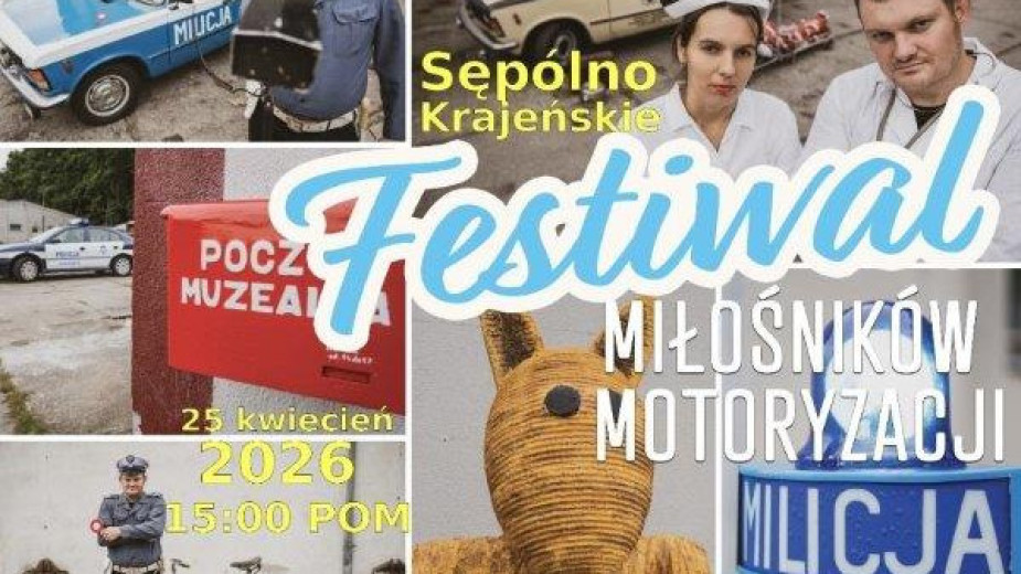 W Pomorskim Okręgowym Muzeum PRLu w Sępólnie Krajeńskim rozpoczyna się dziś 25.04 sezon imprez plenerowych