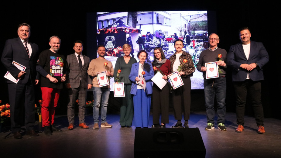 Podziękowania dla sztabu, sabatu i sztabatu. W Człuchowie pierwszy raz odbyło się spotkanie podsumowujące finał WOŚP w całym powiecie FOTO