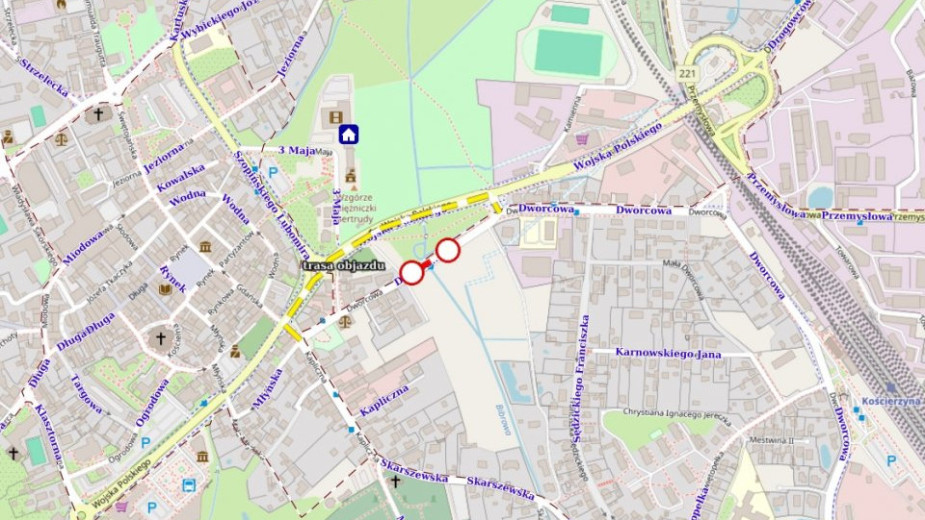 Będzie remont mostu na ul. Dworcowej w Kościerzynie. Na tym odcinku nastąpi zamknięcie drogi