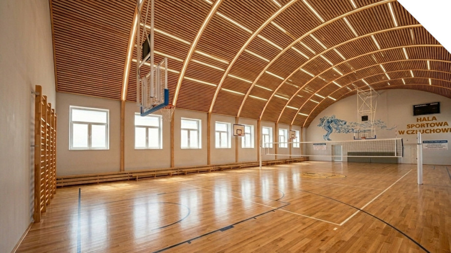 Chcą wyremontować halę człuchowskiego OSiR-u. Miasto Człuchów stara się o dwa granty
