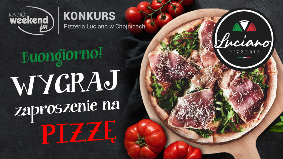 Poranny konkurs Weekend FM. Do wzięcia są zaproszenia na pizzę!