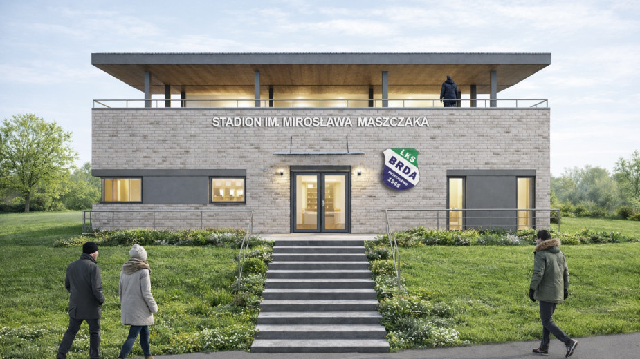 Na stadionie w Przechlewie ma powstać budynek z szatniami i miejscem ukrycia. Gmina ma już jedną dotację, a stara się o kolejną