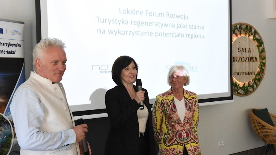 Turystyka regeneratywna jako szansa na rozwój regionu. W Charzykowach dyskutowano o nowoczesnym wypoczynku FOTO